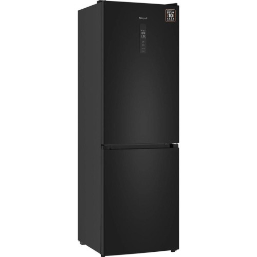 Холодильник Weissgauff WRK 185 Total NoFrost Inverter Black Inox 2-хкамерн. черная сталь