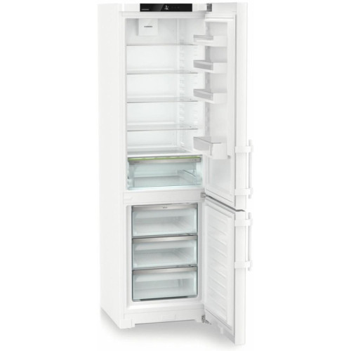 Холодильники LIEBHERR/ Pure, EasyFresh, МК NoFrost 3 контейнера, сенсорный дисплей Touch, внешние ручки с толкателями, белый цвет, ВхШхГ, см: 201.5х60х67.5