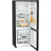 Холодильники LIEBHERR/ Plus, EasyFresh, МК NoFrost, 3 контейнера МК, в. 201,5 см, ш. 75 см, класс ЭЭ A++, внутренние ручки,цвет Black Steel,полезный объём: 474 л (346 л + 128 л)