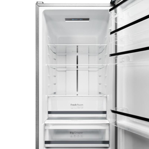 Холодильник Delonghi/ Холодильник Delonghi, отдельностоящий, ВхШхГ 1950х600х658 мм, объем 344 (235+109) л, сенсорное управление, Total Frost Free, Fresh Zone, контроль влажности, суперохлаждение, суперзамораживание, LED освещение, инверторный компрессор, 