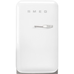 Холодильник SMEG/ Отдельностоящий минибар, белый, стиль 50-х гг, петли слева