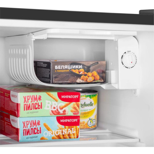 Холодильник Maunfeld MFF50WD 1-нокамерн. дерево/черный мат.