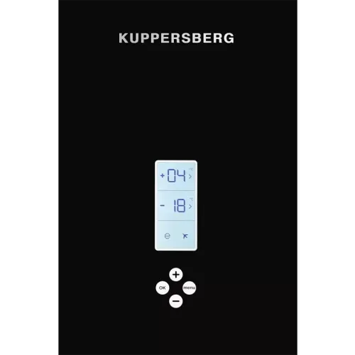 Отдельностоящий Холодильник Kuppersberg/ Отдельностоящий двухкамерный холодильник, габариты (ВхШxГ): 192х70X72 см, объем хол. камеры:333л, объем мороз.камеры: 128л, Система NoFrost, Сенсорный дисплей, Многопоточное охлаждение Multi-Cooling, удаление запах