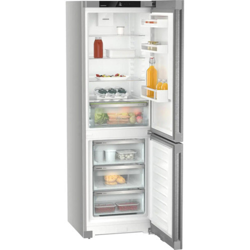 Холодильники LIEBHERR/ Pure, EasyFresh, МК NoFrost, 3 контейнера МК, в. 185,5 см, ш. 60 см, класс ЭЭ A++, внутренние ручки, двери из нерж. стали