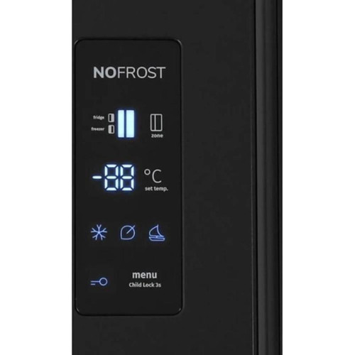 Холодильник Gorenje NRS918EMB 2-хкамерн. черный инвертер