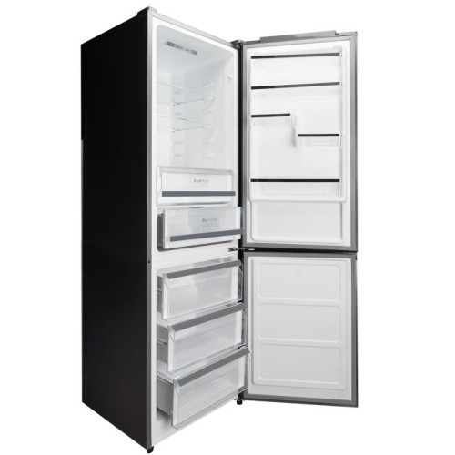 Холодильник Delonghi/ Холодильник Delonghi, отдельностоящий, ВхШхГ 1950х600х658 мм, объем 344 (235+109) л, сенсорное управление, Total Frost Free, Fresh Zone, контроль влажности, суперохлаждение, суперзамораживание, LED освещение, инверторный компрессор, 
