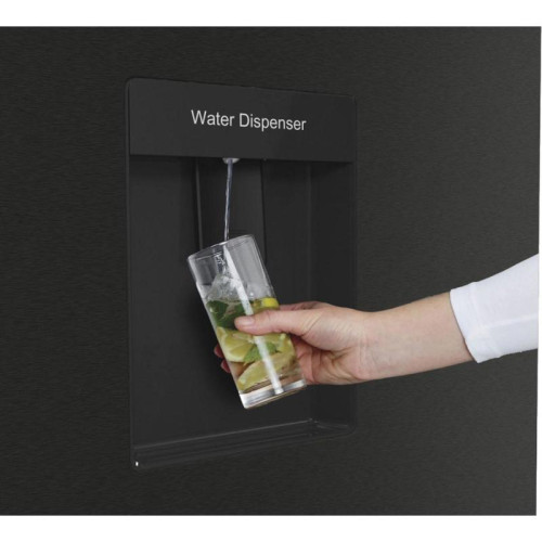 Холодильник Gorenje NRR9185EABXLWD 2-хкамерн. черный мат. инвертер