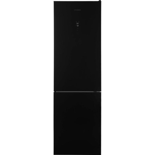Холодильник Hyundai CC35083F черное стекло 2-хкамерн. черный
