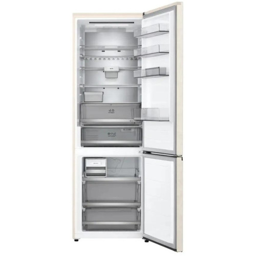 Холодильник LG GC-B640FEKM 2-хкамерн. бежевый инвертер