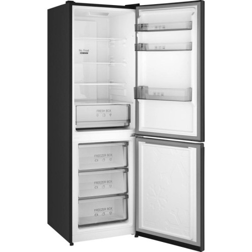 Холодильник Weissgauff WRK 185 Total NoFrost Inverter Black 2-хкамерн. черный