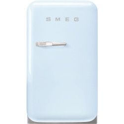 Холодильник SMEG/ Отдельностоящий минибар, пастельный голубой, стиль 50-х гг, петли справа