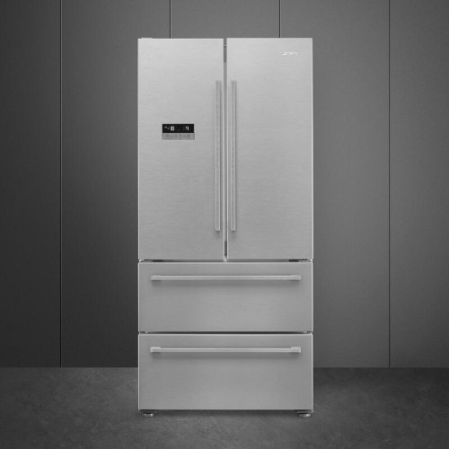 Холодильник SMEG/ Холодильник SMEG, отдельностоящий, 2 двери 2 ящика, LED дисплей, полный NoFrost, сигнал открытой дверцы, антибактериальное покрытие, электронный контроль температуры, инверторный компрессор, объем 539 л, быстрая заморозка, быстрое охлажд Холодильник SMEG/ Холодильник SMEG, отдельностоящий, 2 двери 2 ящика, LED дисплей, полный NoFrost, сигнал открытой дверцы, антибактериальное покрытие, электронный контроль температуры, инверторный компрессор, объем 539 л, быстрая заморозка, быстрое охлажд