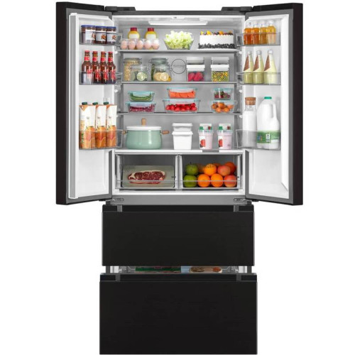 Холодильник Midea/ MDK/Холодильник Midea, многодверный, French Door, инверторный компрессор, 3 камеры, общий полезный объем 531 л, No Frost, зона свежести, регулировка температуры, сенсорное управление (на дверце), Wi-Fi, управление с мобильного (MSmartHo