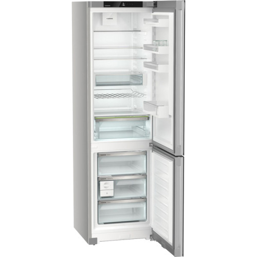 Холодильники LIEBHERR/ Plus, EasyFresh, МК NoFrost, 3 контейнера МК, в. 201,5 см, ш. 60 см, класс ЭЭ A++, внутренние ручки, черное стекло