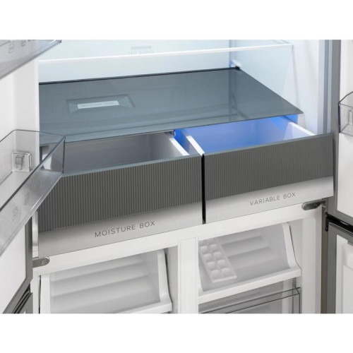 Холодильник Weissgauff WCD 450 BEG NoFrost Inverter 3-хкамерн. бежевый