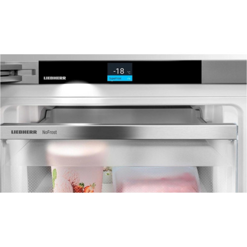 Холодильники LIEBHERR/ Pure, EasyFresh, МК NoFrost 3 контейнера, сенсорный дисплей Touch, внешние ручки с толкателями, белый цвет, ВхШхГ, см: 201.5х60х67.5