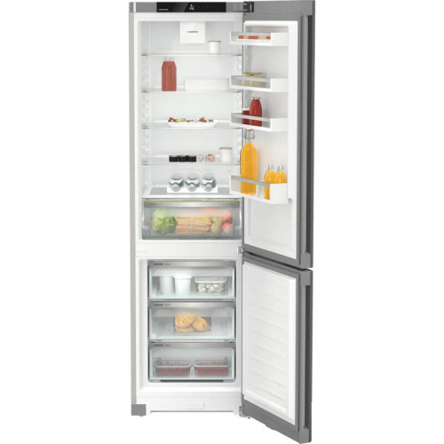 Холодильники LIEBHERR/ Pure, EasyFresh, МК NoFrost, 3 контейнера МК, в. 201,5 см, ш. 60 см, класс ЭЭ A++, внутренние ручки, двери из нерж. стали
