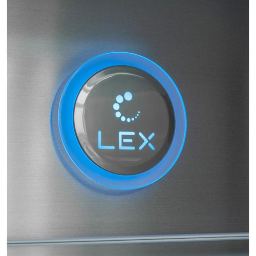 Холодильник Lex LCD505XID 3-хкамерн. серебристый металлик инвертер