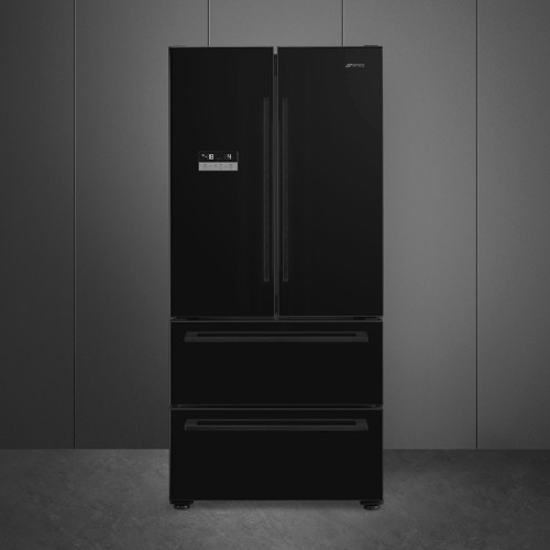 Холодильник SMEG/ Холодильник SMEG, отдельностоящий, 2 двери 2 ящика, LED дисплей, полный NoFrost, сигнал открытой дверцы, антибактериальное покрытие, электронный контроль температуры, инверторный компрессор, объем 539 л, быстрая заморозка, быстрое охлажд