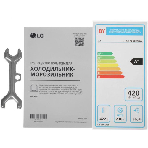 Холодильник GC-B257KEHW LG