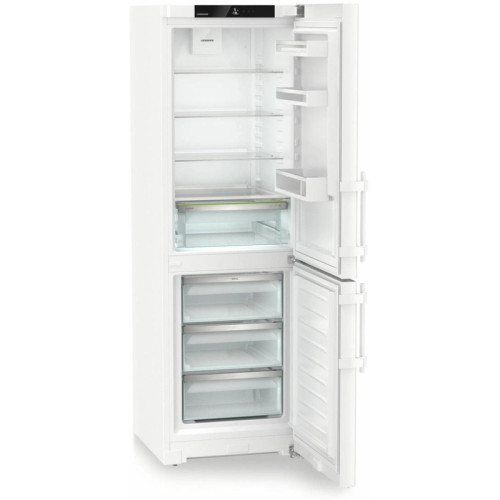 Холодильники LIEBHERR/ Pure, EasyFresh, МК NoFrost 3 контейнера, сенсорный дисплей Touch, внешние ручки с толкателями, белый цвет, ВхШхГ, см: 185.5х60х67.5