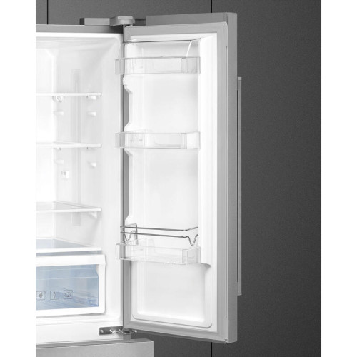 Холодильник SMEG/ Холодильник SMEG, отдельностоящий, 2 двери 2 ящика, LED дисплей, полный NoFrost, сигнал открытой дверцы, антибактериальное покрытие, электронный контроль температуры, инверторный компрессор, объем 539 л, быстрая заморозка, быстрое охлажд Холодильник SMEG/ Холодильник SMEG, отдельностоящий, 2 двери 2 ящика, LED дисплей, полный NoFrost, сигнал открытой дверцы, антибактериальное покрытие, электронный контроль температуры, инверторный компрессор, объем 539 л, быстрая заморозка, быстрое охлажд
