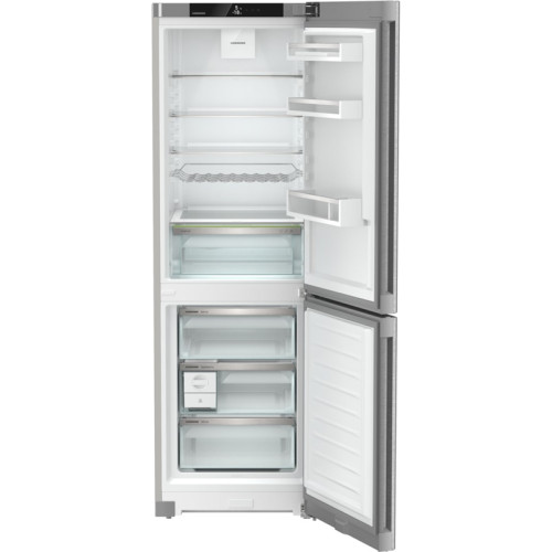 Холодильники LIEBHERR/ Plus, EasyFresh, МК NoFrost, 3 контейнера МК, в. 185,5 см, ш. 60 см, класс ЭЭ A++, внутренние ручки, двери из нерж. стали