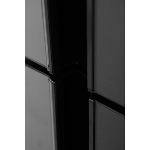 Холодильник Hitachi HRTN7489DF GGRCS 2-хкамерн. серый стекло инвертер