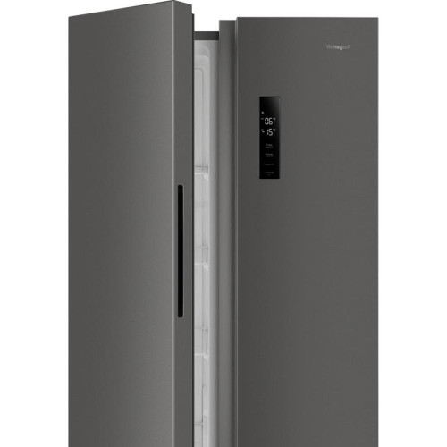 Холодильник Weissgauff WSBS 500 Inverter NoFrost Dark Grey 2-хкамерн. серый
