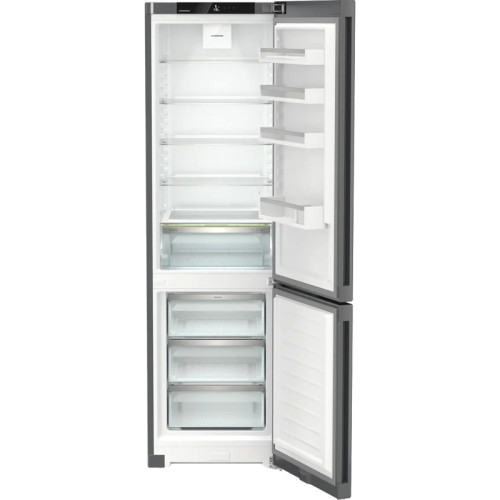 Холодильники LIEBHERR/ Pure, EasyFresh, МК NoFrost, 3 контейнера МК, в. 201,5 см, ш. 60 см, улучшенный класс ЭЭ, внутренние ручки, цвет Dark Grey