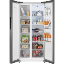Холодильник Weissgauff WSBS 500 Inverter NoFrost Dark Grey 2-хкамерн. серый