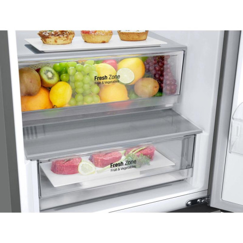 Холодильник LG GC-B509ANMW 2-хкамерн. серый инвертер