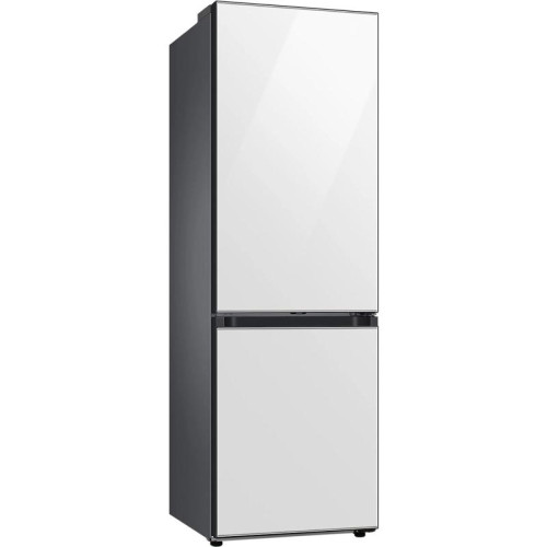 Холодильник Samsung RB34C7B5E12/EF 2-хкамерн. белый стекло