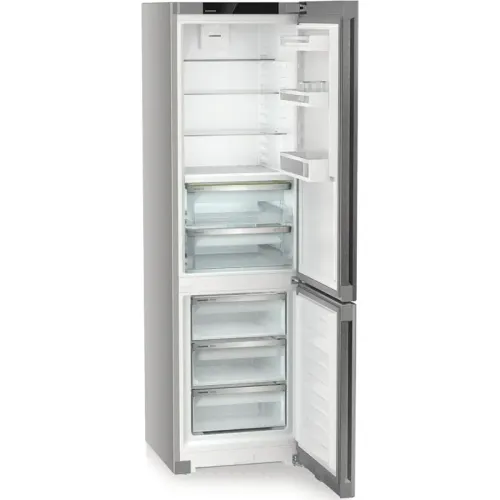 Холодильники LIEBHERR/ Plus,BioFresh 2 контейнера, МК NoFrost, 3 контейнера МК, в. 201,5 см, ш. 60 см, класс ЭЭ A++, внутренние ручки, двери из нержавеющей стали, дисплей на двери