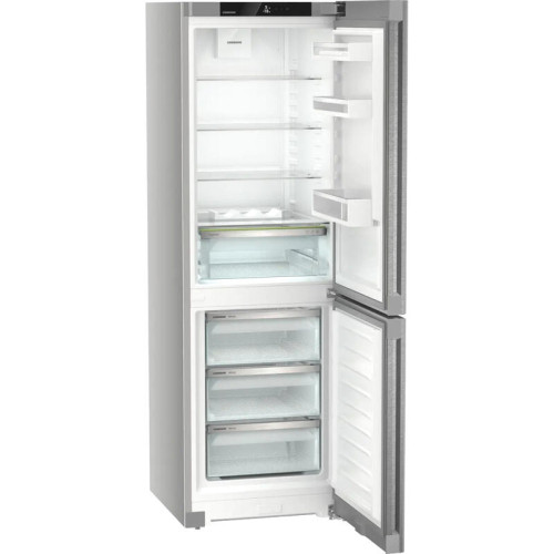 Холодильники LIEBHERR/ Pure, EasyFresh, МК NoFrost, 3 контейнера МК, в. 185,5 см, ш. 60 см, класс ЭЭ A++, внутренние ручки, двери из нерж. стали