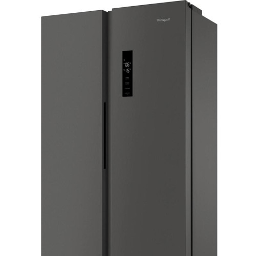 Холодильник Weissgauff WSBS 500 Inverter NoFrost Dark Grey 2-хкамерн. серый