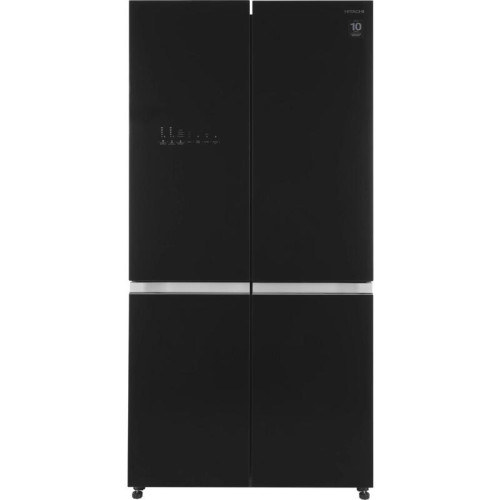 Холодильник Hitachi R-WB820VUC2 GBK 3-хкамерн. черный инвертер