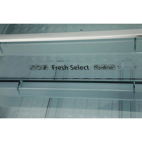 Холодильник Hitachi HRTN7489DF GBKCS 2-хкамерн. черный стекло инвертер