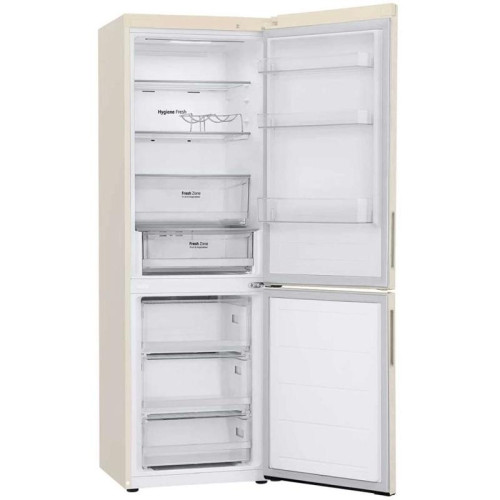 Холодильник LG GC-B459AEMW 2-хкамерн. бежевый инвертер