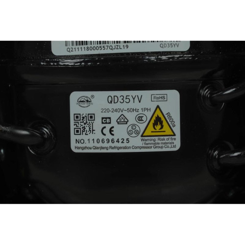 Холодильник Kraft BR 50I 1-нокамерн. серебристый мат.