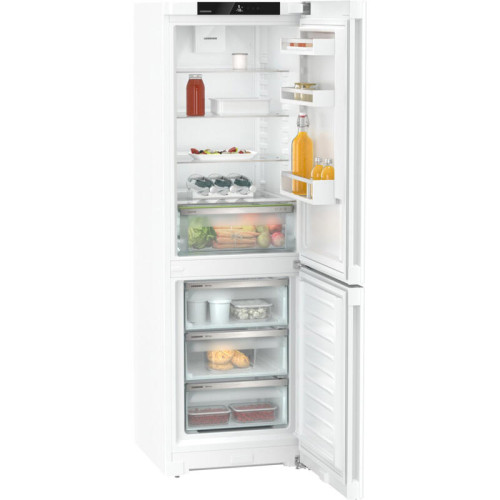 Холодильники LIEBHERR/ Pure, EasyFresh, МК NoFrost, 3 контейнера МК, в. 185,5 см, ш. 60 см, класс ЭЭ A, внутренние ручки, белый цвет