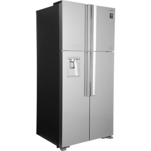 Холодильник Hitachi R-W660PUC7X GS 2-хкамерн. серебристый стекло