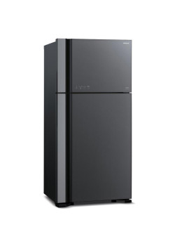 Холодильник Hitachi R-VG660PUC7-1 GGR 2-хкамерн. серый стекло инвертер