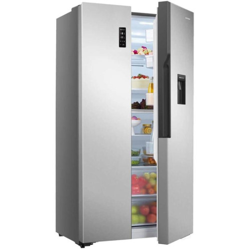 Холодильник Gorenje NRS918EMX 2-хкамерн. серый инвертер