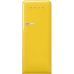 Холодильник SMEG/ Холодильник SMEG, отдельностоящий, стиль 50-х, однокамерный, внутренняя морозильная камера, объем 270 л, инверторный компрессор, энергоэффективность С, цвет желтый