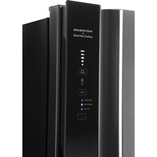 Холодильник Hitachi R-V660PUC7-1 BSL 2-хкамерн. серебристый бриллиант инвертер