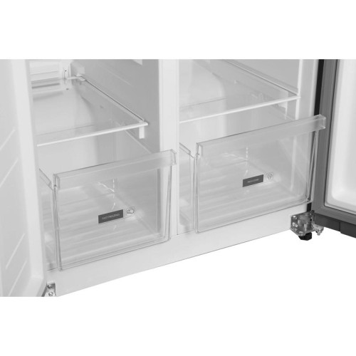 Холодильник Hyundai CS45082F 2-хкамерн. нержавеющая сталь