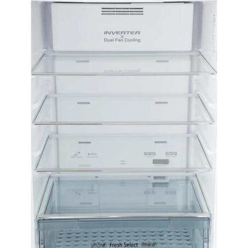 Холодильник Hitachi HRTN7489DF BSLCS 2-хкамерн. серебристый инвертер