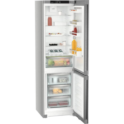 Холодильники LIEBHERR/ Pure, EasyFresh, МК NoFrost, 3 контейнера МК, в. 201,5 см, ш. 60 см, класс ЭЭ A++, внутренние ручки, двери из нерж. стали