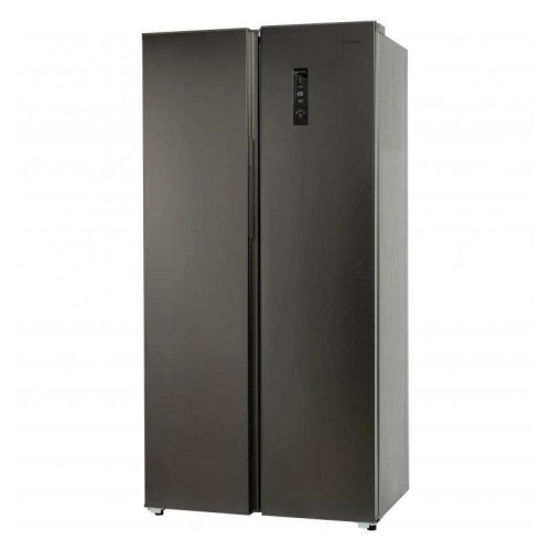 Холодильник Бирюса SBS 400 DI 2-хкамерн. нержавеющая сталь